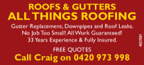 Roofs & Gutters - All Things Roofing