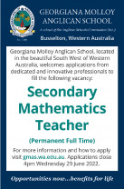 Secondary Mathematics Teacher
