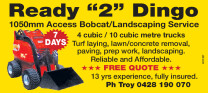 Bobcat and Landscaping